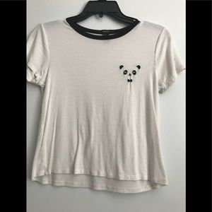 Cute Panda Crop Top